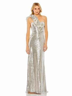 Mac Duggal 68513 NWT Long Sequin Formal Dress